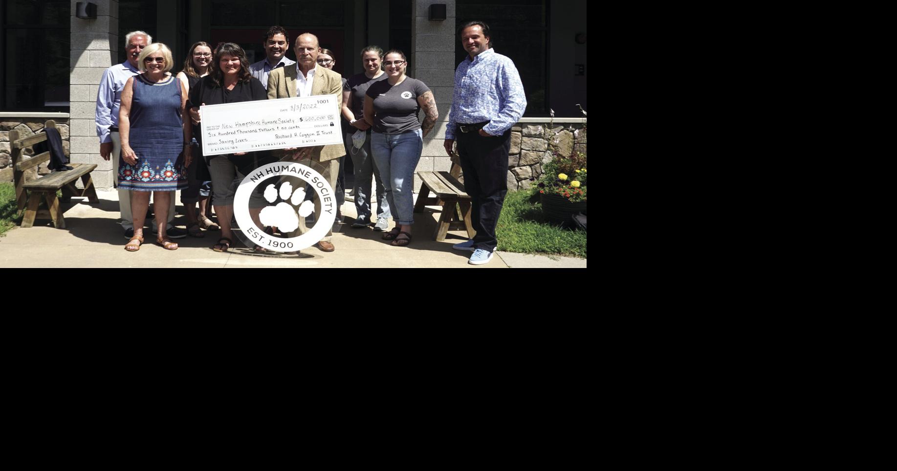 Humane Society receives 600,000 donation from estate of Richard Coggon