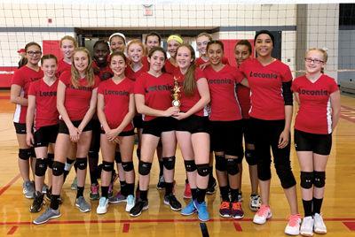 Laconia Wins Middle School Volleyball Tournament Sports Laconiadailysun Com