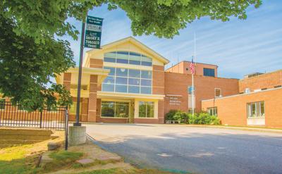 Speare Hospital in spring