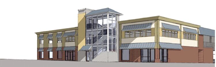 Parking Garage Rendering-North