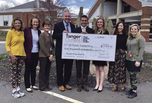 Tanger Outlets Tilton makes grant awards to Lakes Region schools