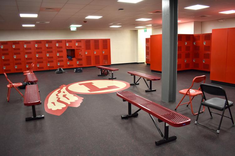 Locker room benches