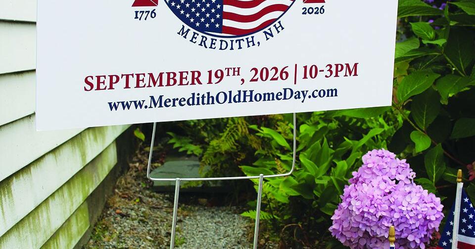 ‘A super fun day’: Sept. 19 Meredith Old Home Day itinerary bursting with activity