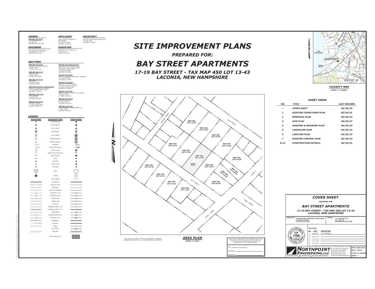Bay Street Apts site plan