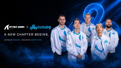 ATTACK SHARK Announces Strategic Partnership with Cloud9 Esports' League of Legends Team