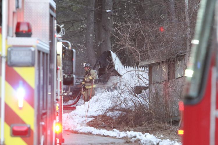 Fire scene