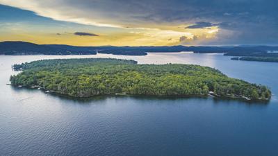 Welch Island on Lake Winnipesaukee