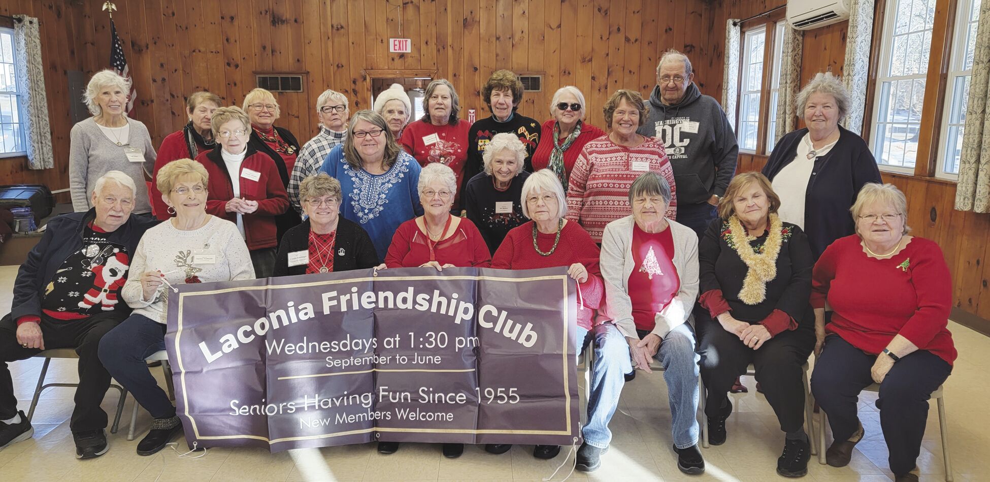 Laconia Friendship Club celebrates Christmas with a dinner and donations to Belknap County Nursing Home residents Announcements laconiadailysun image