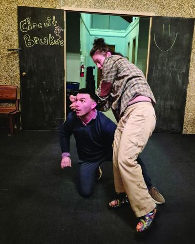 Alex Palmer and Amanda Wagner