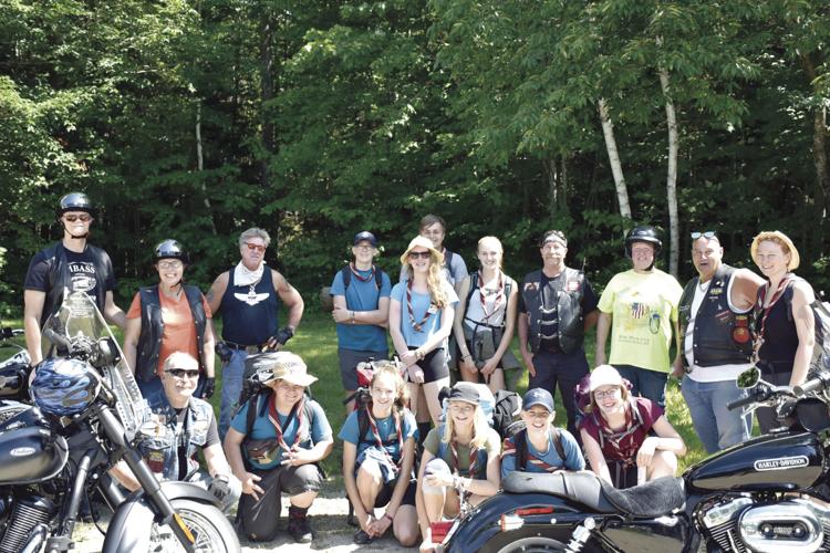 Bavarian students and bikers