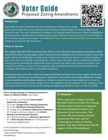 Meredith Zoning Amendments Voter Guides 2026