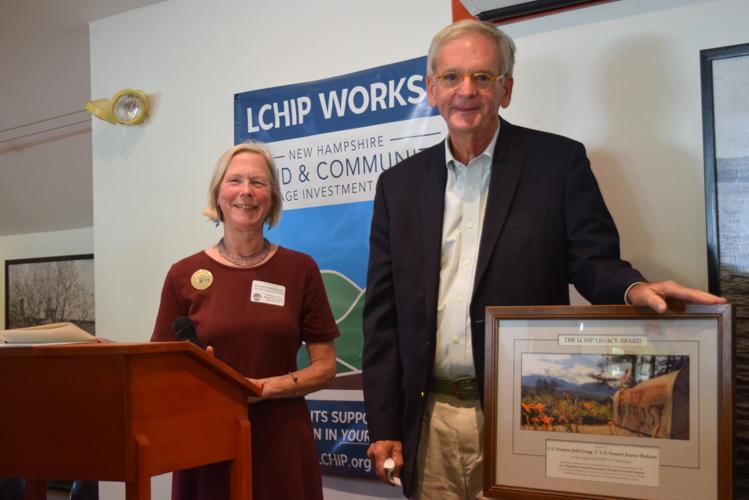 Elizabeth Durfee Hengen and Judd Gregg