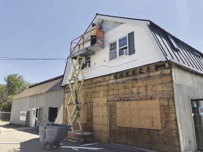The first step of demolition