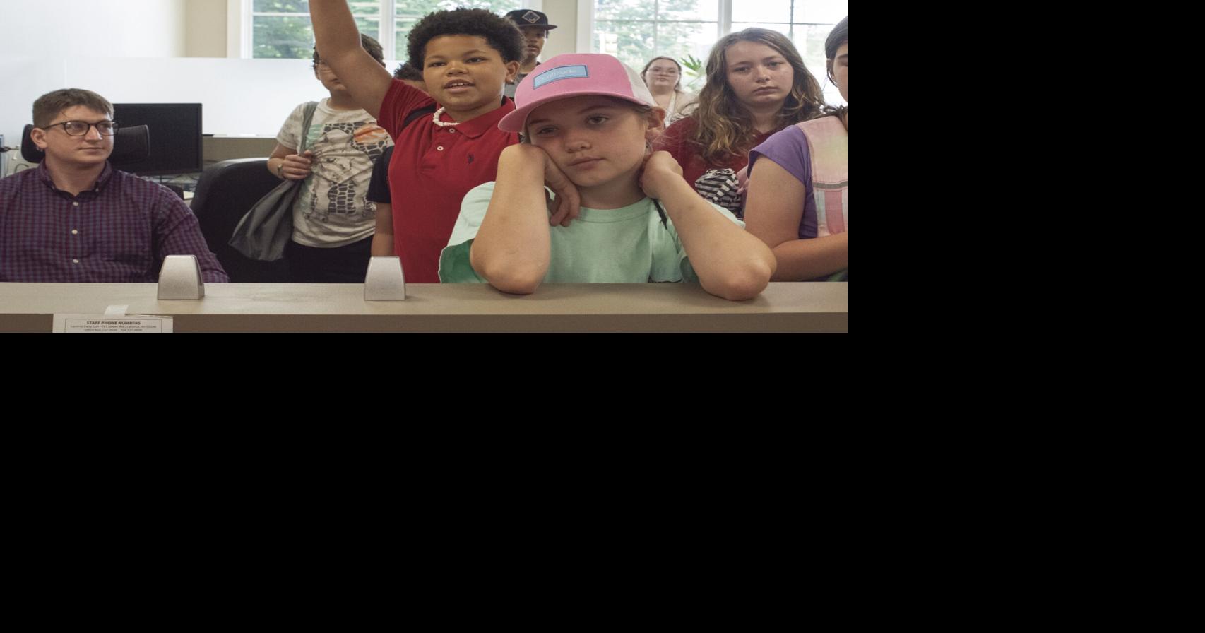 Elm Street School 5th graders visit Lakeport