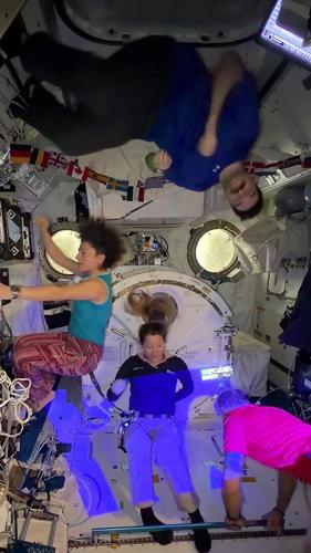 Humanity’s highest disco? Space Station crew dance 260 miles up