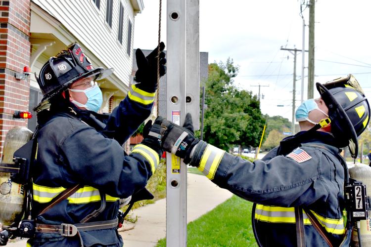Firefighter recruits