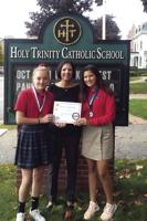 Two Holy Trinity students earn National History Day award