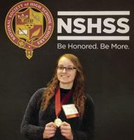 Gilford honor student to represent state at future medical leaders conference