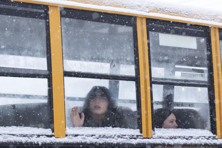 Looking out the window