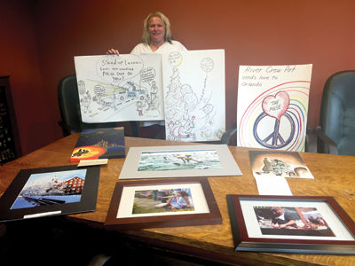 Hope and health through art - Velvet Weeks finds painting and photography a way out of addiction