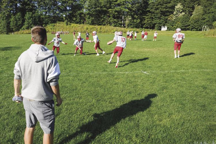 LHS Football Practice