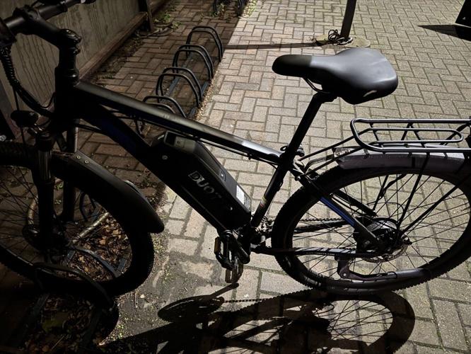 An e-bike adapted to reach speeds of more than 100mph has been seized by police.