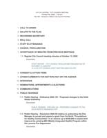 City Council Meeting Oct. 26