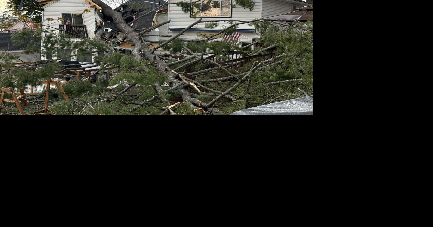 Storm knocks down trees, wires Tuesday night, with no injuries reported
