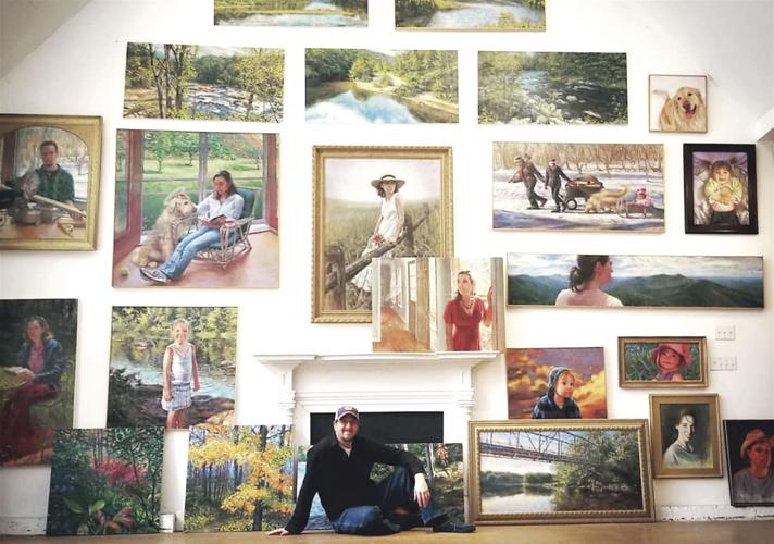 Jim DeCesare in studio