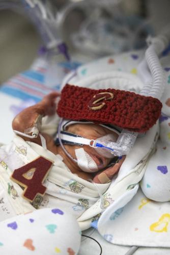 NICU babies don Cavs gear as Cleveland secures playoff victory