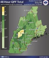 Rain likely through Thursday across New Hampshire