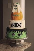 Winners of the first annual Halloween Cake Decorating Competition at the Belknap Mill