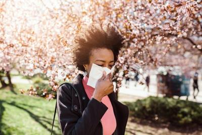 Windy days can mean more pollen and more sneezing.