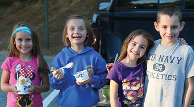 Gilmanton School summer readers scream for ice cream