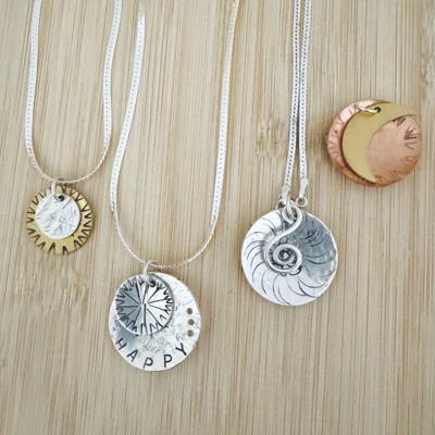 Sterling Layered Pendant Class