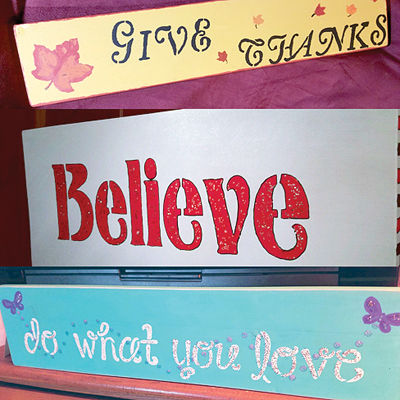 League Gallery offering sign painting class