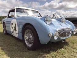 Austin Healey in blue