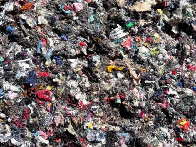 Council is using binned fast fashion items – to plug potholes