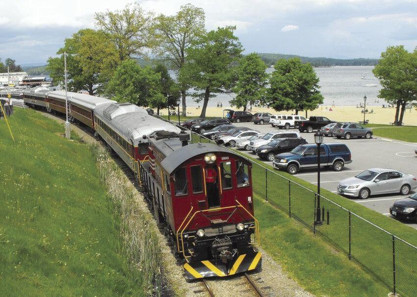 Winnipesaukee Scenic Railroad 2020 Laconia Motorcycle Week train
