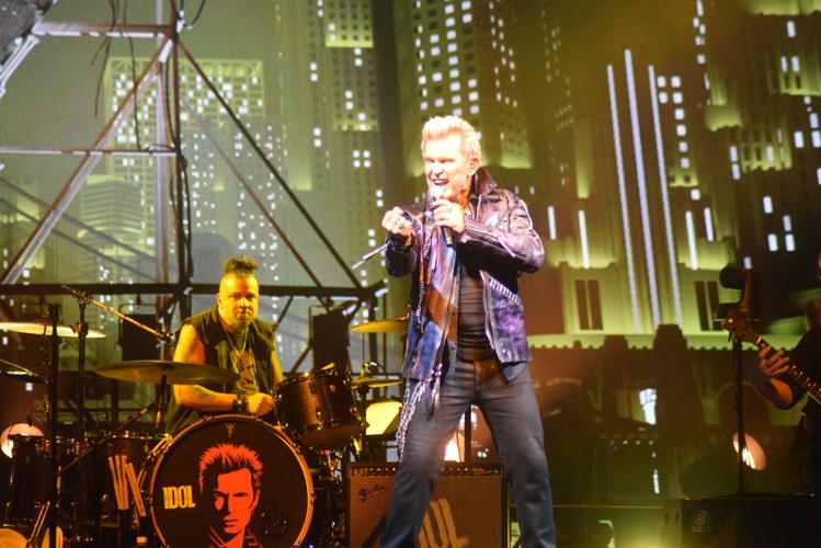 Billy Idol and Erik Eldenius