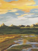 Create your own acrylic landscape painting
