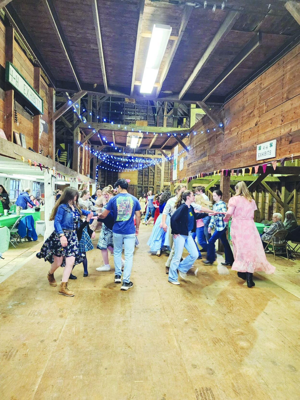 Contra dance in Gilmanton on Friday