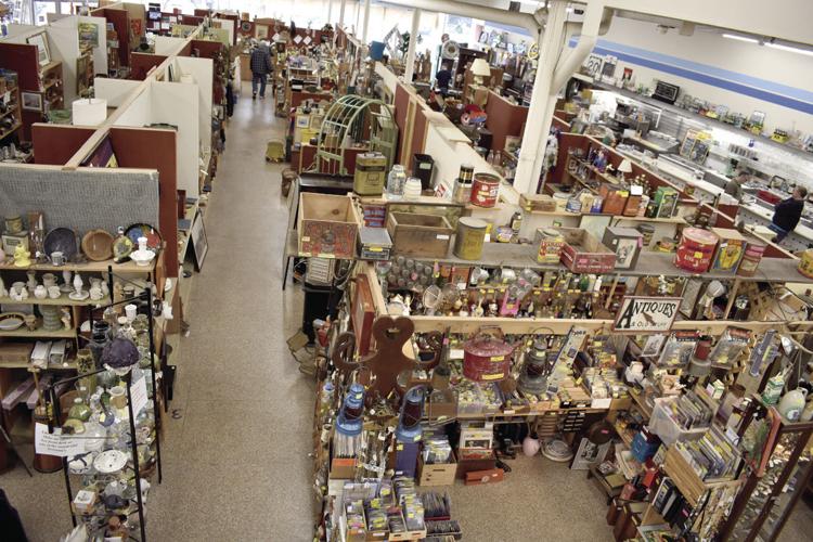 Antique Center interior