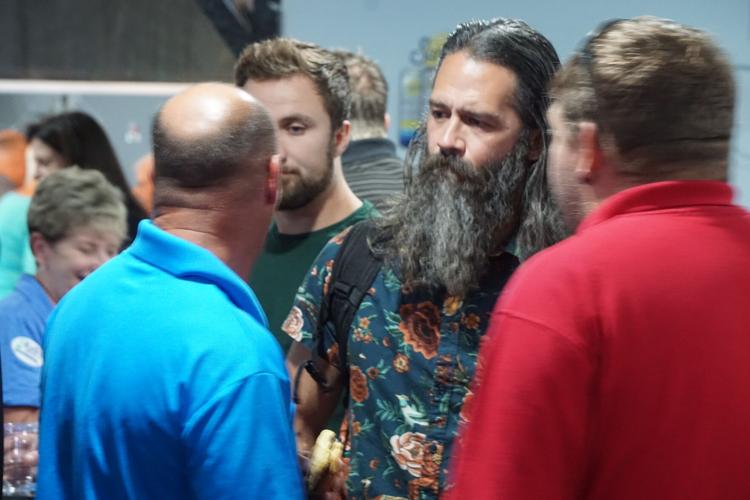 Frank Staples and voters