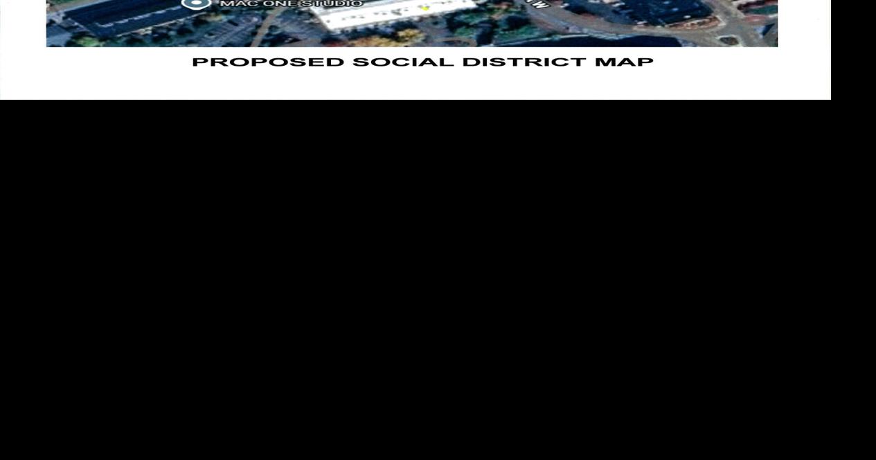 Council draws draft 1st map of downtown social district | Local News ...