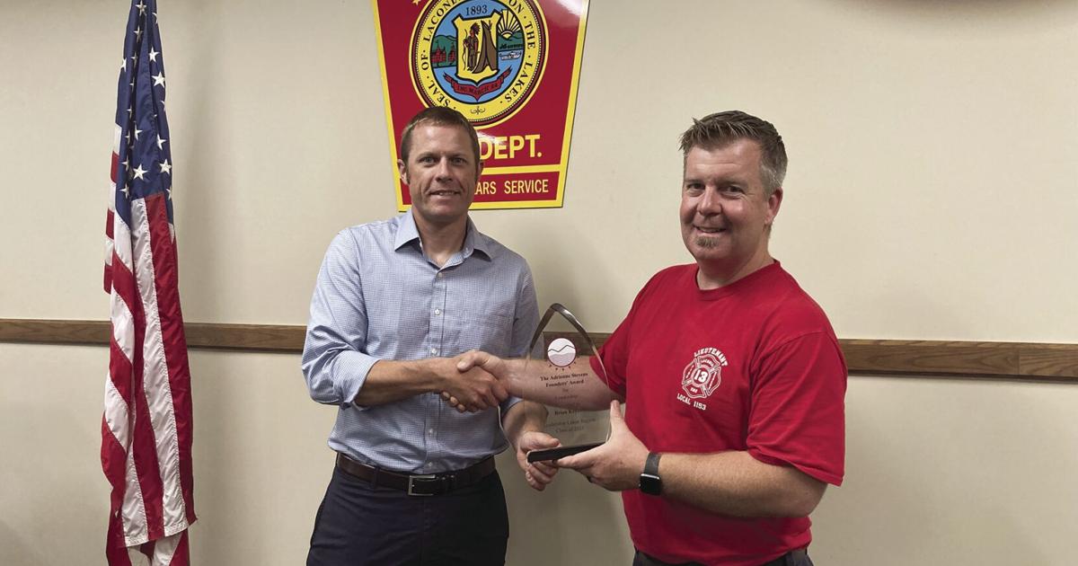 Brian Keyes Rome Fire Department Lt. Brian Keyes honored with Adrienne Stevens Leader ...