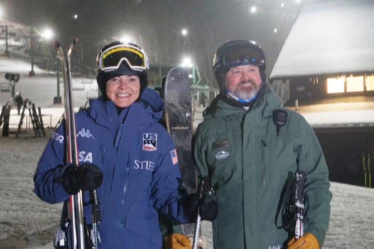 Kelly Ayotte with Robert Drake