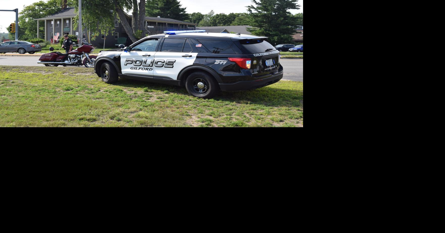 2 sent to hospital after car vs motorcycle crash in Gilford