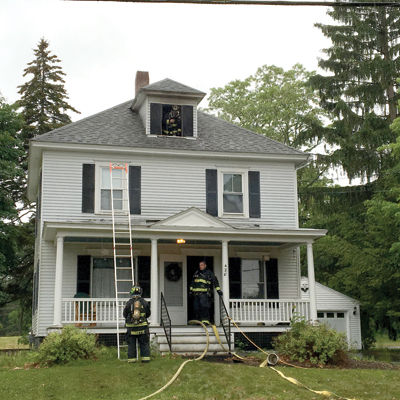 Sunday fire leaves Laconia family temporarily homeless