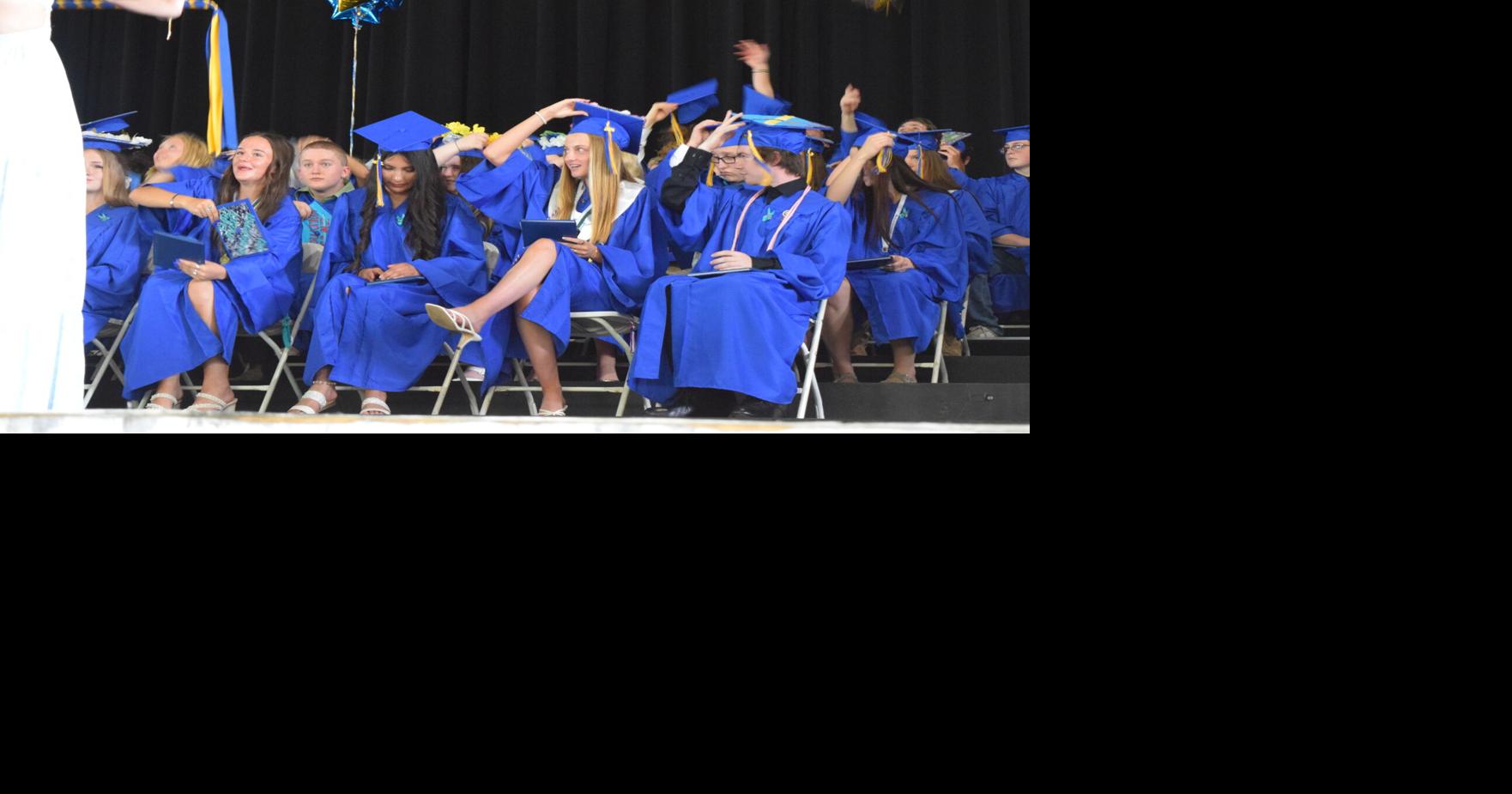 Gilford High graduates leave commencement with blank slate, ready to take charge of future